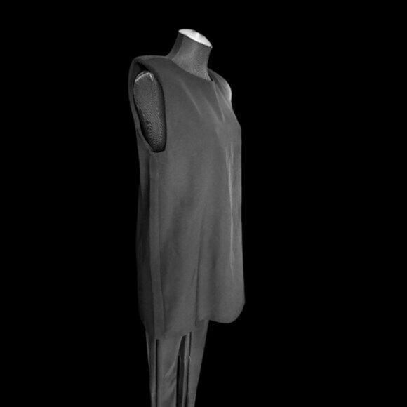 Classic Black Mini  Shift Dress Retro Zara NWT Sz M - Picture 4 of 10